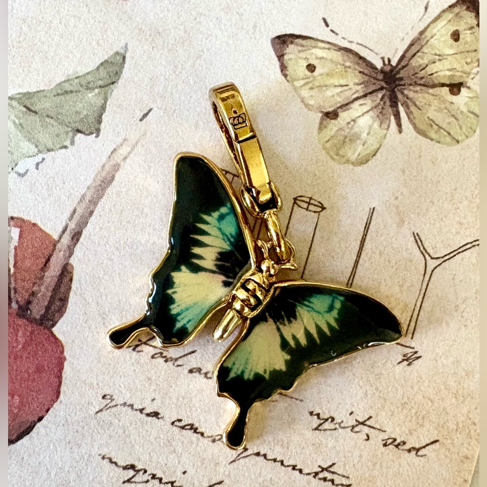 VERY RARE HTF Authentic EUC Vintage Juicy Couture Butterfly Moving Wings Charm